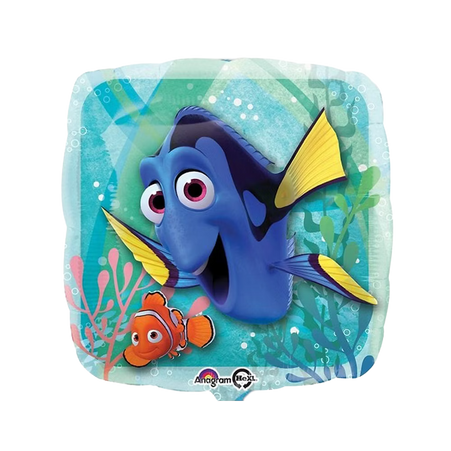 Findet Dorie und Nemo Folienballon XXL blau heliumgeeignet Kindergeburtstag Deko
