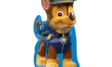 Paw Patrol Chase Folienballon – Heliumballon Kindergeburtstag Partydeko