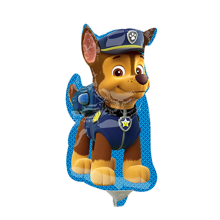 Paw Patrol Chase Folienballon – Heliumballon Kindergeburtstag Partydeko