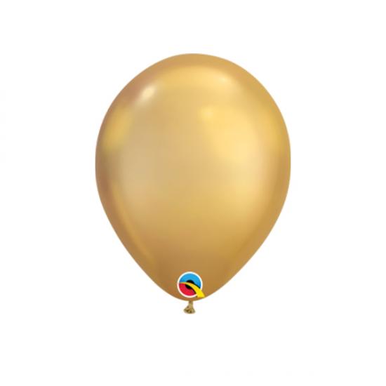 Luftballon gold chrome, 30cm 