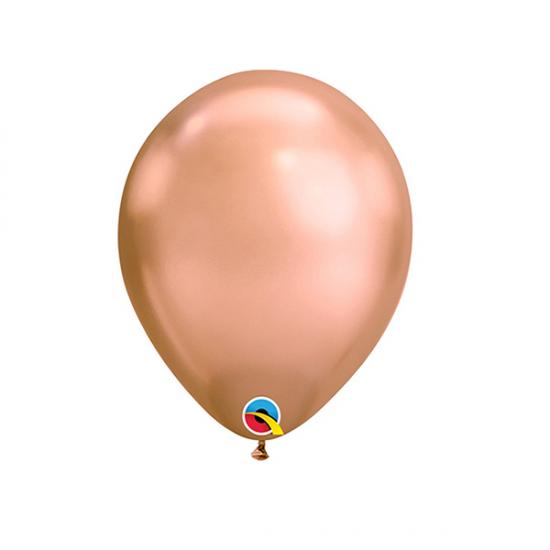 Luftballon rosegold chrome, 30cm 