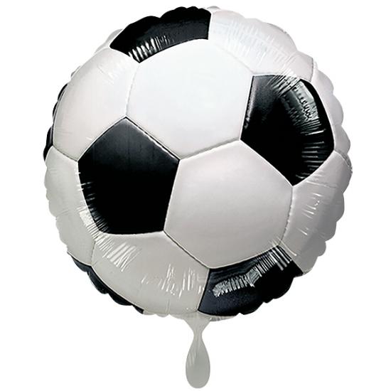 Folienballon 43cm "Fußball" 