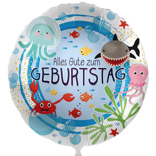 Folienballon 43cm "Alles Gute zum Geburtstag" 
