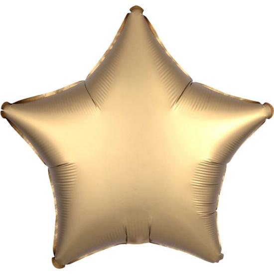 Folienballon Stern 48cm GOLD Satin 