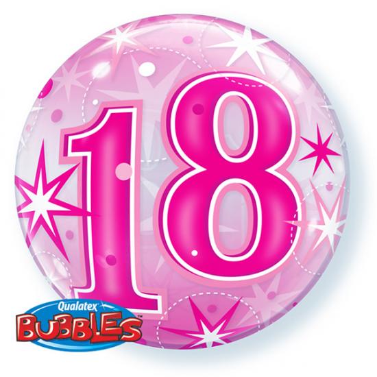 Bubble 56cm "18" pink 