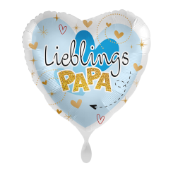 Folienballon 43cm "Lieblings Papa" 