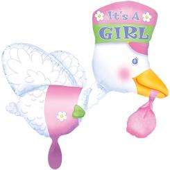 Folienballon "IT'S A GIRL" 