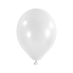 Luftballon weiß metallic, 30cm 