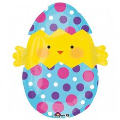 Folienballon "Kücken im Ei" 