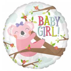 Folienballon 43cm "Baby Girl!" 