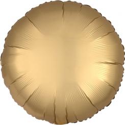 Folienballon Rund 43cm GOLD Satin 
