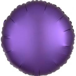 Folienballon Rund 43cm LILA Satin 