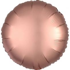 Folienballon Rund 43cm ROSÉ Satin 