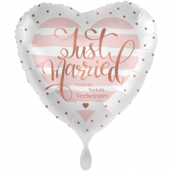 Folienballon 43cm "Just Married" 
