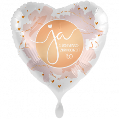 Folienballon 43cm "Just Married" 