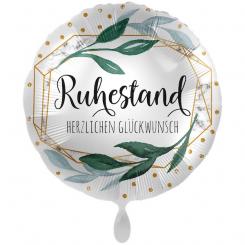 Folienballon 43cm "Ruhestand - Herzlichen Glückwunsch" 