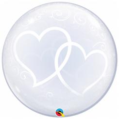 DecoBubble 61cm "Herzen" 
