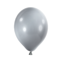 Luftballon silber metallic, 30cm 